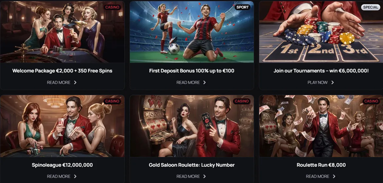 Casinova Casino &mdash; Fakten&uuml;bersicht